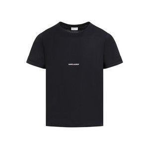 Saint Laurent Black Cotton T-Shirt - NWT